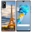 Funda Gel Tpu para Cubot J9 diseño Paris Dibujos