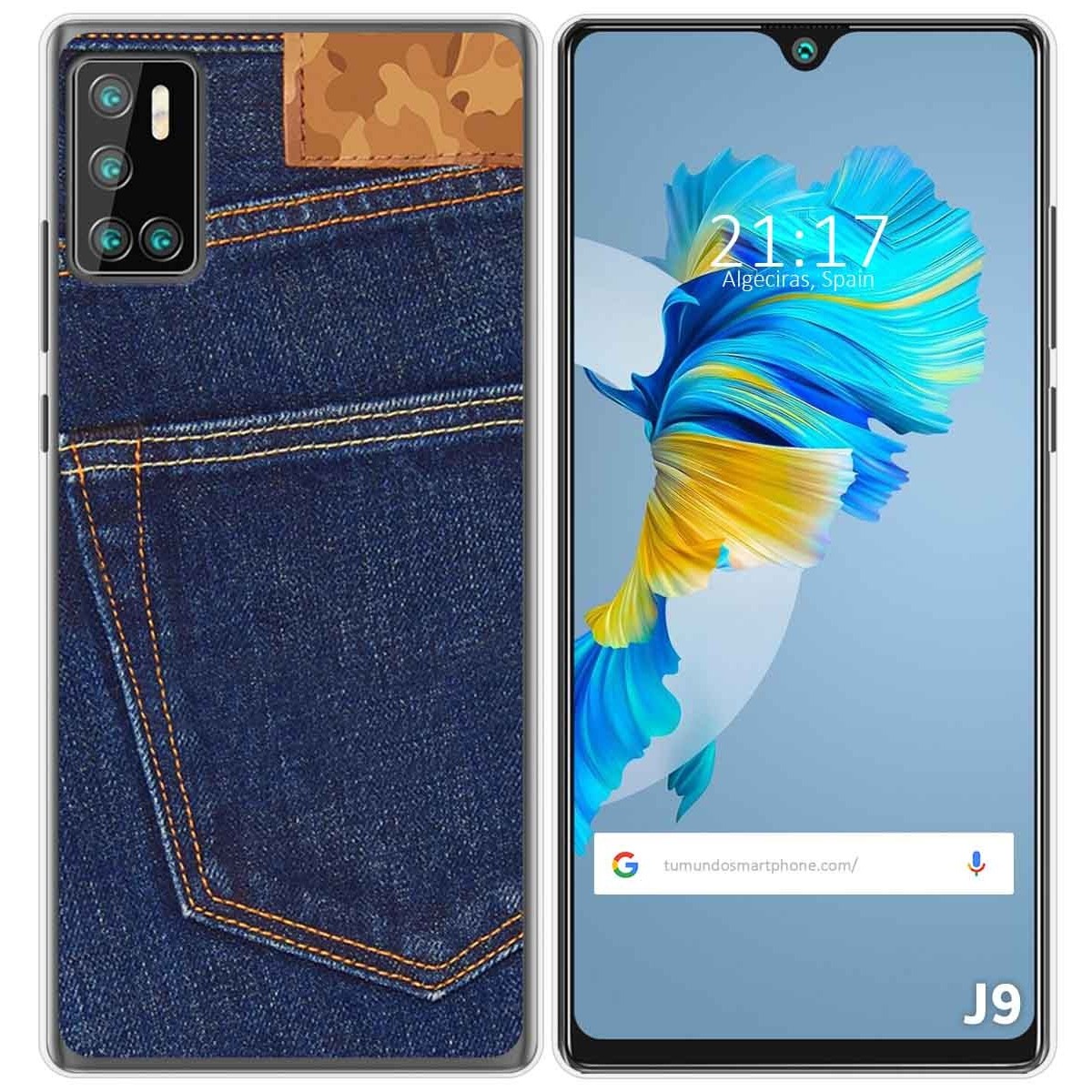 Funda Gel Tpu para Cubot J9 diseño Vaquero Dibujos