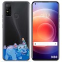 Funda Gel Transparente para Doogee N30 diseño Hipo Dibujos
