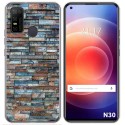 Funda Gel Tpu para Doogee N30 diseño Ladrillo 05 Dibujos