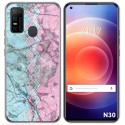 Funda Gel Tpu para Doogee N30 diseño Mármol 08 Dibujos