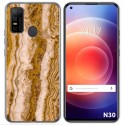 Funda Gel Tpu para Doogee N30 diseño Mármol 10 Dibujos