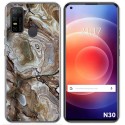 Funda Gel Tpu para Doogee N30 diseño Mármol 14 Dibujos