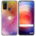 Funda Gel Tpu para Doogee N30 diseño Abstracto Dibujos