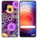 Funda Gel Tpu para Doogee N30 diseño Radial Dibujos