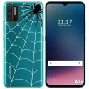 Funda Gel Transparente para Umidigi A7S diseño Araña Dibujos