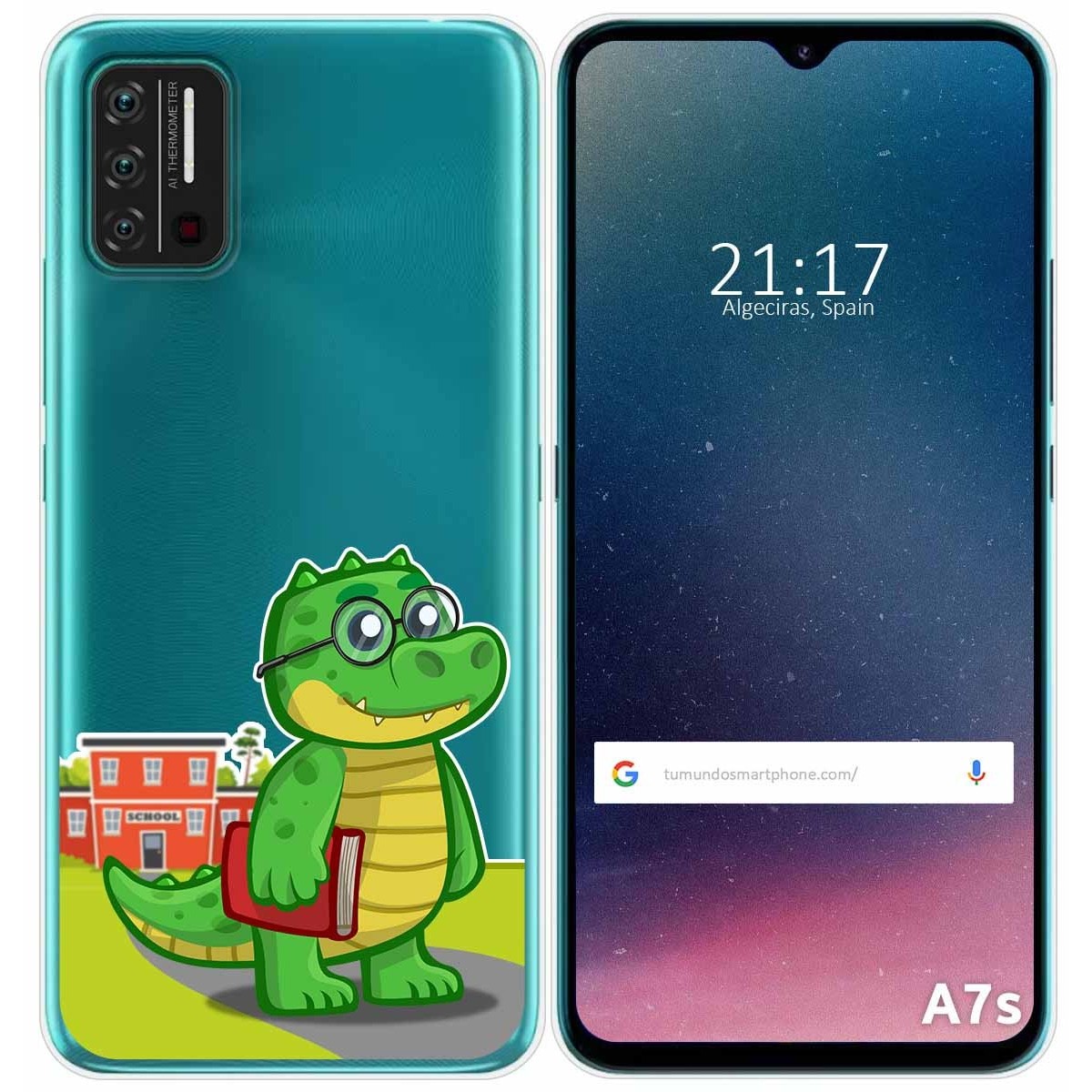 Funda Gel Transparente para Umidigi A7S diseño Coco Dibujos