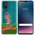 Funda Gel Transparente para Umidigi A7S diseño Mono Dibujos