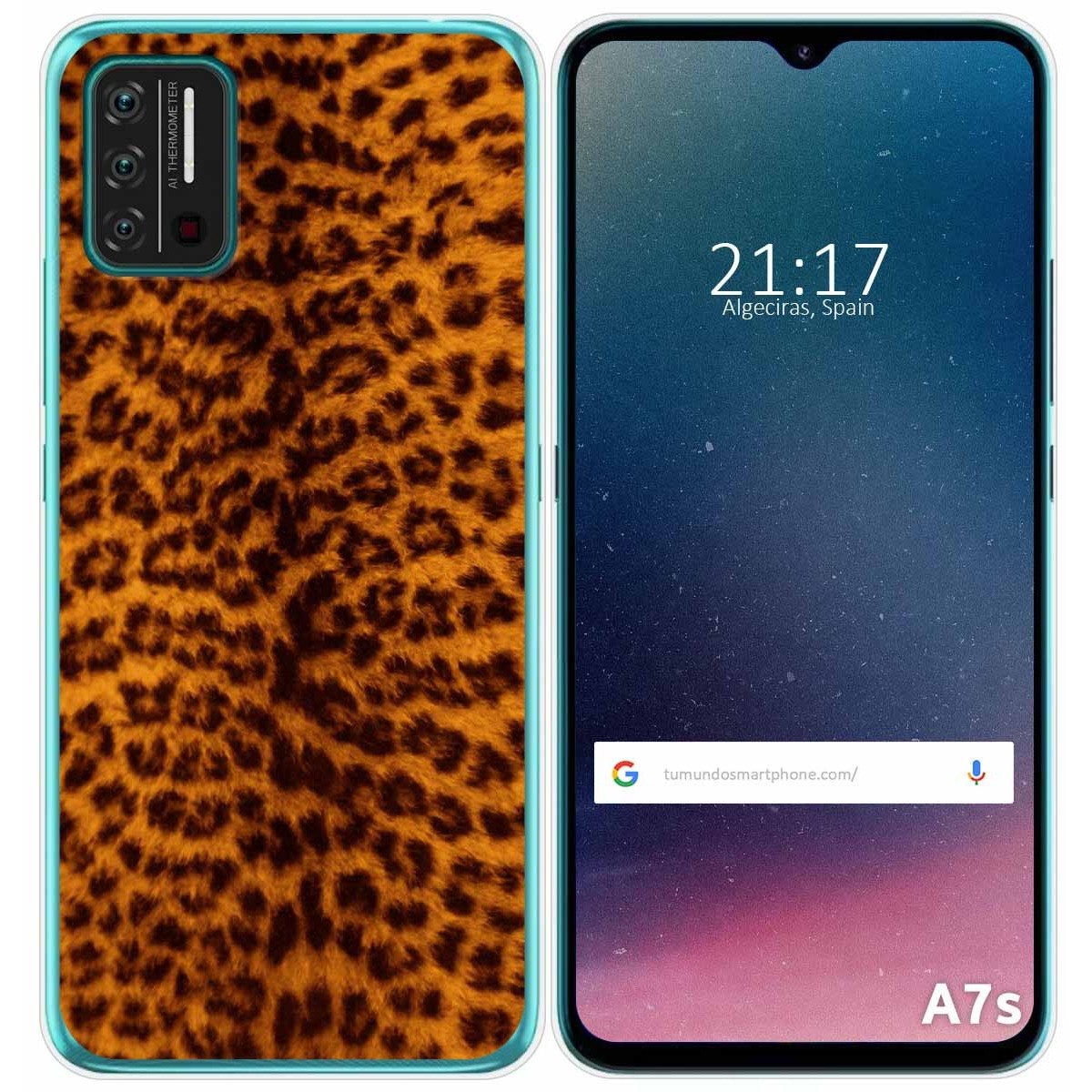 Funda Gel Tpu para Umidigi A7S diseño Animal 03 Dibujos