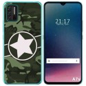 Funda Gel Tpu para Umidigi A7S diseño Camuflaje 01 Dibujos