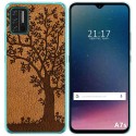 Funda Gel Tpu para Umidigi A7S diseño Cuero 03 Dibujos