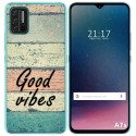 Funda Gel Tpu para Umidigi A7S diseño Madera 01 Dibujos