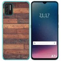Funda Gel Tpu para Umidigi A7S diseño Madera 03 Dibujos