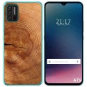 Funda Gel Tpu para Umidigi A7S diseño Madera 04 Dibujos
