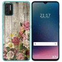 Funda Gel Tpu para Umidigi A7S diseño Madera 08 Dibujos