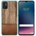 Funda Gel Tpu para Umidigi A7S diseño Madera 09 Dibujos
