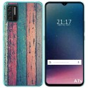 Funda Gel Tpu para Umidigi A7S diseño Madera 10 Dibujos