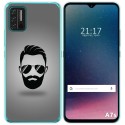 Funda Gel Tpu para Umidigi A7S diseño Barba Dibujos