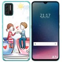 Funda Gel Tpu para Umidigi A7S diseño Café Dibujos