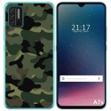 Funda Gel Tpu para Umidigi A7S diseño Camuflaje Dibujos