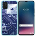 Funda Gel Tpu para Umidigi A7S diseño Circuito Dibujos