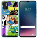 Funda Gel Tpu para Umidigi A7S diseño Comic Dibujos