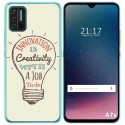 Funda Gel Tpu para Umidigi A7S diseño Creativity Dibujos