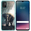 Funda Gel Tpu para Umidigi A7S diseño Elefante Dibujos