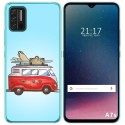 Funda Gel Tpu para Umidigi A7S diseño Furgoneta Dibujos