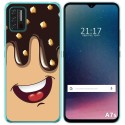 Funda Gel Tpu para Umidigi A7S diseño Helado Chocolate Dibujos