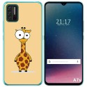 Funda Gel Tpu para Umidigi A7S diseño Jirafa Dibujos