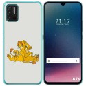 Funda Gel Tpu para Umidigi A7S diseño Leones Dibujos