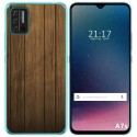 Funda Gel Tpu para Umidigi A7S diseño Madera Dibujos