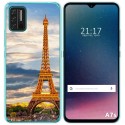 Funda Gel Tpu para Umidigi A7S diseño Paris Dibujos