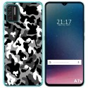 Funda Gel Tpu para Umidigi A7S diseño Snow Camuflaje Dibujos