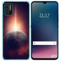 Funda Gel Tpu para Umidigi A7S diseño Tierra Dibujos