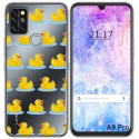 Funda Gel Transparente para Umidigi A9 Pro diseño Pato Dibujos