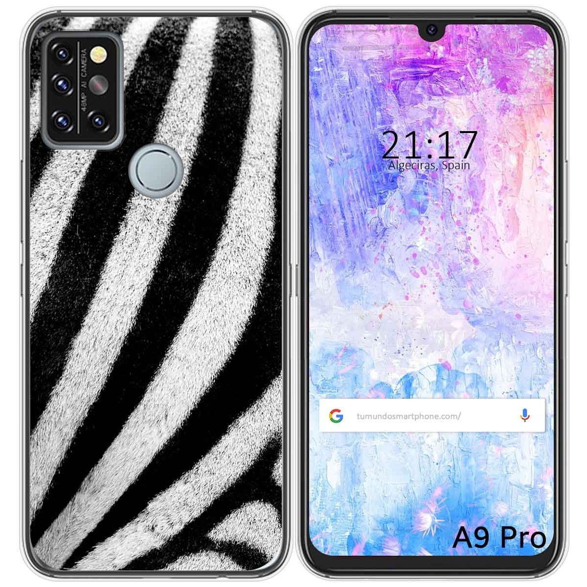 Funda Gel Tpu para Umidigi A9 Pro diseño Animal 02 Dibujos