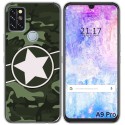 Funda Gel Tpu para Umidigi A9 Pro diseño Camuflaje 01 Dibujos