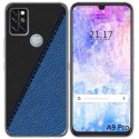 Funda Gel Tpu para Umidigi A9 Pro diseño Cuero 02 Dibujos