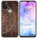 Funda Gel Tpu para Umidigi A9 Pro diseño Madera 06 Dibujos