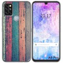 Funda Gel Tpu para Umidigi A9 Pro diseño Madera 10 Dibujos