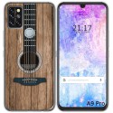 Funda Gel Tpu para Umidigi A9 Pro diseño Madera 11 Dibujos