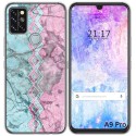 Funda Gel Tpu para Umidigi A9 Pro diseño Mármol 08 Dibujos