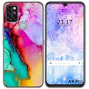 Funda Gel Tpu para Umidigi A9 Pro diseño Mármol 15 Dibujos