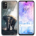 Funda Gel Tpu para Umidigi A9 Pro diseño Elefante Dibujos