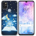 Funda Gel Tpu para Umidigi A9 Pro diseño Libro Cuentos Dibujos