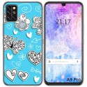 Funda Gel Tpu para Umidigi A9 Pro diseño Mariposas Dibujos