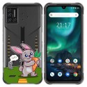 Funda Gel Transparente para Umidigi Bison diseño Conejo Dibujos