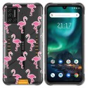 Funda Gel Transparente para Umidigi Bison diseño Flamenco Dibujos